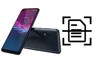 Escanear documento en un Motorola One Action