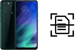 Escanear documento en un Motorola One Fusion