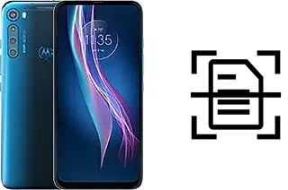 Escanear documento en un Motorola One Fusion+