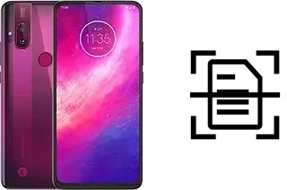 Escanear documento en un Motorola One Hyper