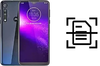 Escanear documento en un Motorola One Macro