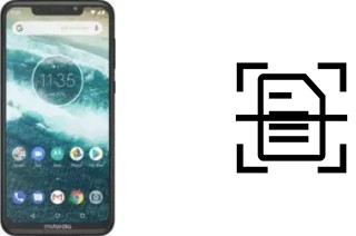 Escanear documento en un Motorola One Power