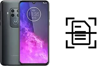 Escanear documento en un Motorola One Zoom