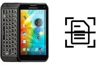 Escanear documento en un Motorola Photon Q 4G LTE XT897