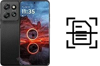 Escanear documento en un Motorola ThinkPhone 25