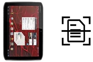 Escanear documento en un Motorola XOOM 2 3G MZ616