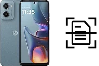 Escanear documento en un Motorola Moto E15