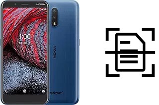 Escanear documento en un Nokia 2 V Tella