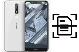 Escanear documento en un Nokia 5.1 Plus