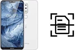 Escanear documento en un Nokia 6.1 Plus