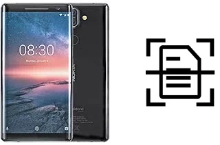 Escanear documento en un Nokia 8 Sirocco