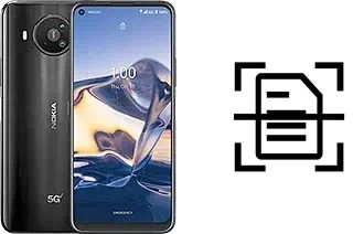 Escanear documento en un Nokia 8 V 5G UW