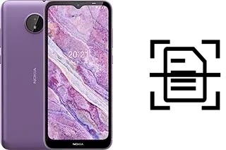 Escanear documento en un Nokia C10