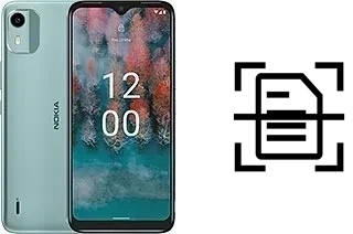 Escanear documento en un Nokia C12 Plus