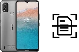 Escanear documento en un Nokia C21 Plus