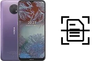 Escanear documento en un Nokia G10