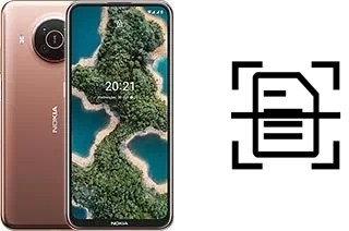 Escanear documento en un Nokia X20