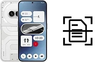 Escanear documento en un Nothing Phone (2a)