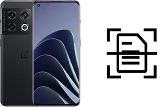 Escanear documento en un OnePlus 10 Pro