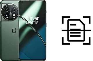 Escanear documento en un OnePlus 11