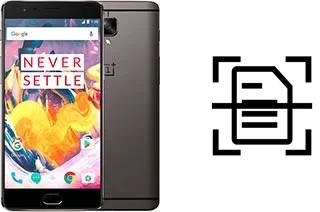 Escanear documento en un OnePlus 3T