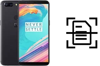 Escanear documento en un OnePlus 5T