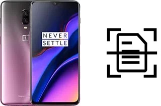 Escanear documento en un OnePlus 6T