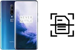 Escanear documento en un OnePlus 7 Pro