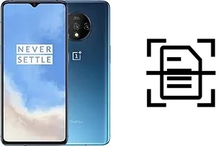 Escanear documento en un OnePlus 7T