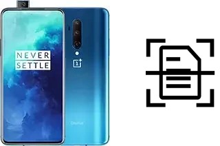 Escanear documento en un OnePlus 7T Pro