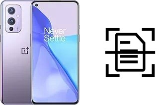 Escanear documento en un OnePlus 9