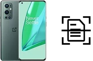 Escanear documento en un OnePlus 9 Pro