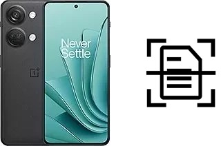 Escanear documento en un OnePlus Ace 2V