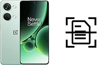 Escanear documento en un OnePlus Nord 3