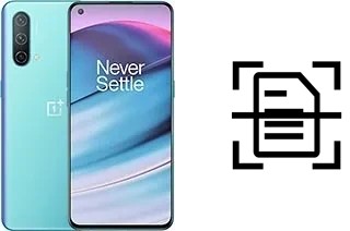 Escanear documento en un OnePlus Nord CE 5G