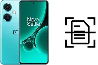 Escanear documento en un OnePlus Nord CE3