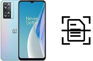 Escanear documento en un OnePlus Nord N20 SE