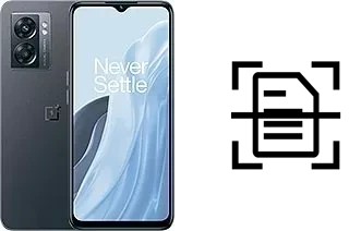 Escanear documento en un OnePlus Nord N300