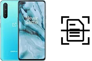 Escanear documento en un OnePlus Nord