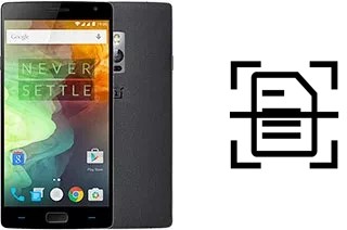 Escanear documento en un OnePlus 2