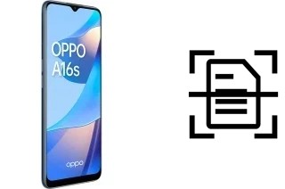 Escanear documento en un Oppo a16s