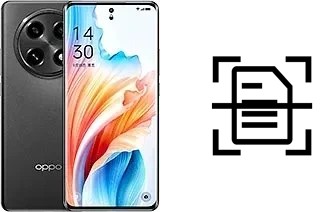 Escanear documento en un Oppo A2 Pro