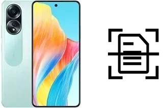 Escanear documento en un Oppo A58 4G