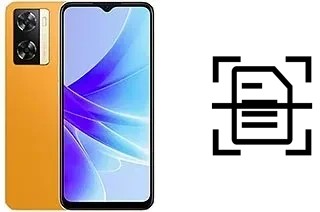 Escanear documento en un Oppo A77s