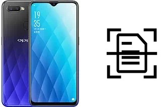 Escanear documento en un Oppo A7x