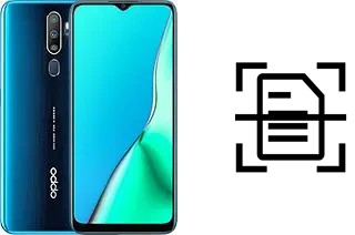 Escanear documento en un Oppo A9 (2020)