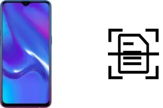 Escanear documento en un Oppo AX7 Pro