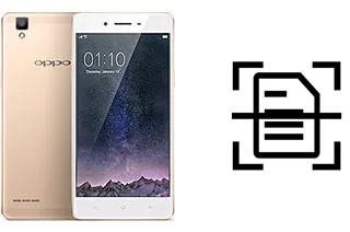 Escanear documento en un Oppo F1