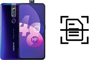 Escanear documento en un Oppo F11 Pro