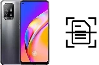 Escanear documento en un Oppo Reno5 Z